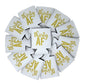 Thirty AF Can Coolers, 30th Birthday Party Coolies, Set of 12, Black/White and Gold Thirtieth Birthday Cup Coolers, Perfect for Birthday Parties, Birthday Decorations (Black)