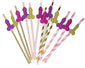 Bachelorette Party Straws - Fun Fancy Shaped Drinking Straws, 30 pieces per pack, Perfect Bachelorette Party Decorations