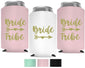Bride Tribe Can Coolers for Bachelorette Party, Set of 12 Beer Can Coolies, Perfect Bachelorette Party Decorations and as Brides Maid Gifts