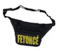 Bachelorette Party Feyonce Fanny Pack - Bride Feyonce Phanny Packs - White Feyonce Fannie Pack with Gold Letters