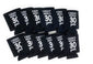Cheers & Beers to 50 Years Can Coolers, 50th Birthday Party Coolies, Set of 12, Black and White Thirtieth Birthday Cup Coolers, Perfect for Birthday Parties, Birthday Decorations (50 Years)
