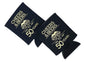 Cheers & Beers to 30 Years Can Coolers, 30th Birthday Party Coolies, Set of 12, Black and Gold Thirtieth Birthday Cup Coolers, Perfect for Birthday Parties, Birthday Decorations